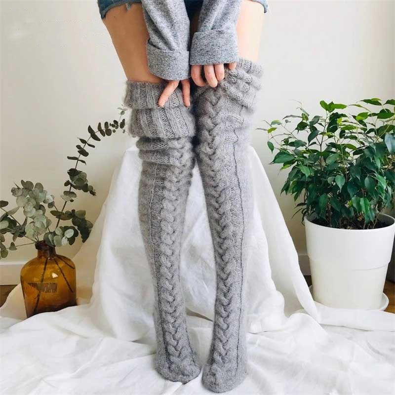 ConfortSocks™ - Chaussettes tricotées pour femme - 1000-Cadeaux
