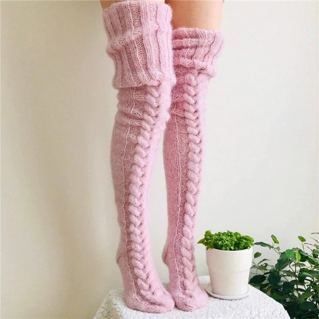 ConfortSocks™ - Chaussettes tricotées pour femme - 1000-Cadeaux