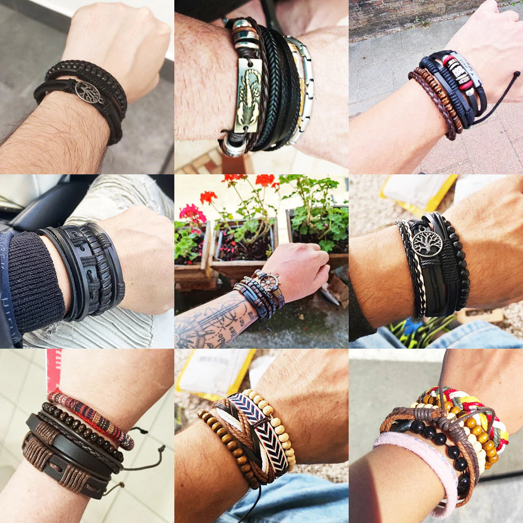 StyleBracelets™ - Lots de bracelets - 1000-Cadeaux