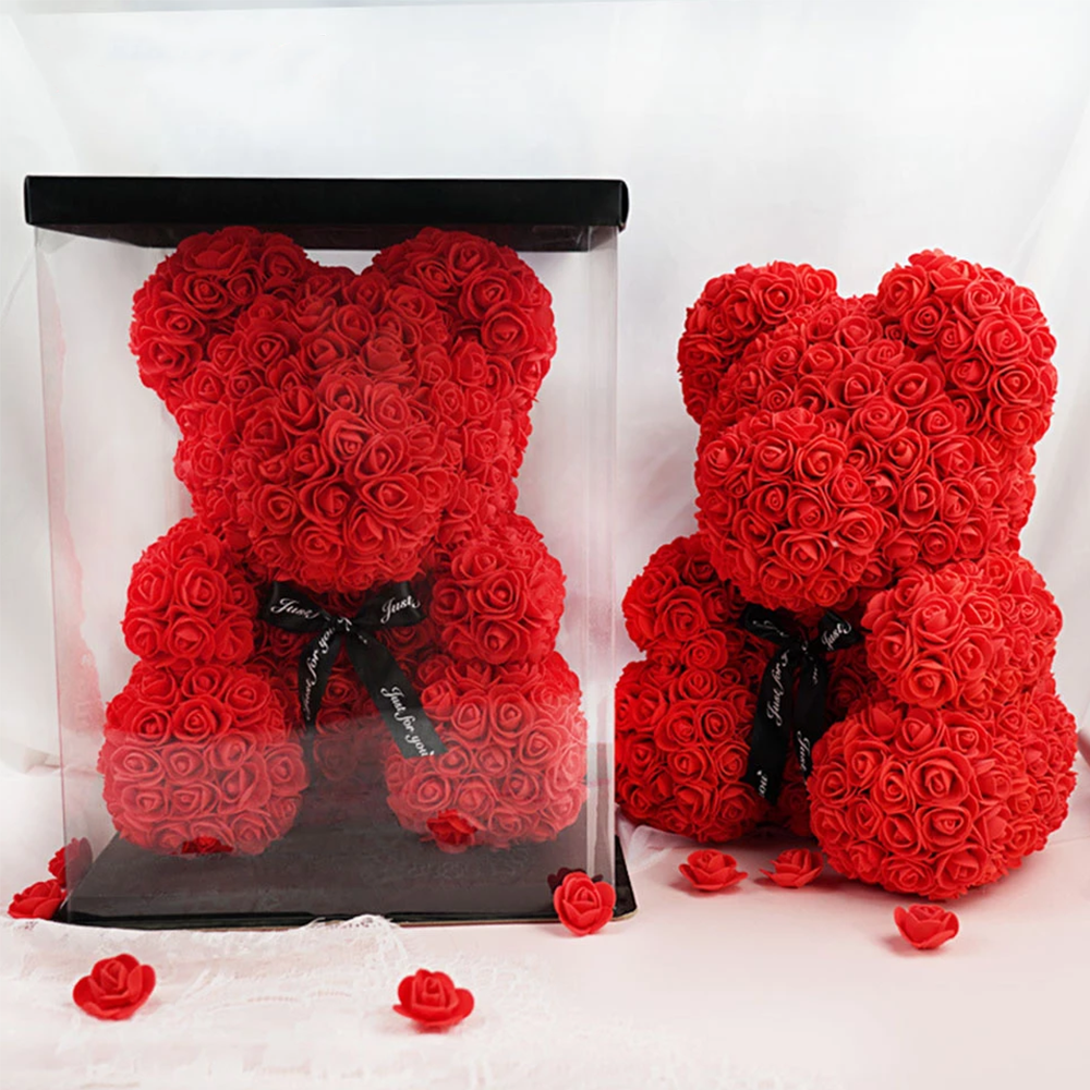 RoseTeddybear™ - Ours peluche en Roses - 1000-Cadeaux