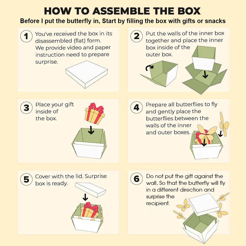 SupriseBox™ Boite Cadeau personnalisé Effet surprise - 1000-Cadeaux
