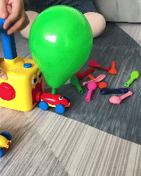 MagicBallon™ Jouet Voiture  & Astronaute Propulsée par Ballon Gonflable - 1000-Cadeaux